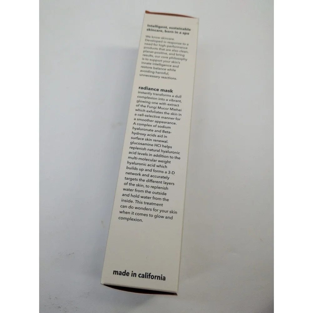 NIB! $70 RETAIL🖤INBAR + Co. Radiance Mask Bha Clay Exfoliant 2oz/60ml Made USA‎